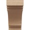 Ekena Millwork 4in. W x 8in. H x 28in. L Pescadero Woodgrain TimberThane Rafter Tail, Primed Tan RFTUR04X08X28PECRCPR - alternate 6